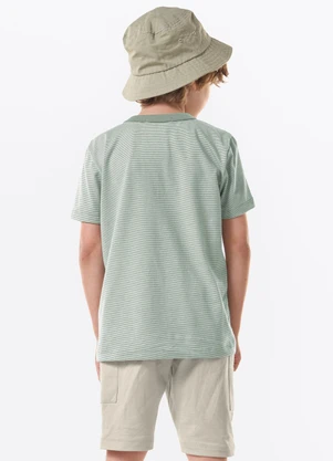 Trick Nick - Conjunto Infantil Camiseta com Bermuda Verde - TRICK NICK