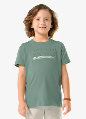 Trick Nick - Conjunto Infantil Camiseta com Bermuda Verde - TRICK NICK