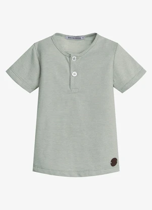 Trick Nick - Conjunto Infantil Camiseta com Bermuda Verde - TRICK NICK