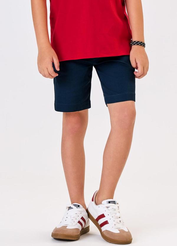 Trick Nick - Conjunto Infantil Camiseta com Bermuda Vermelho 5