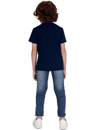 Trick Nick - Conjunto Infantil Camiseta com Calça Azul - TRICK NICK