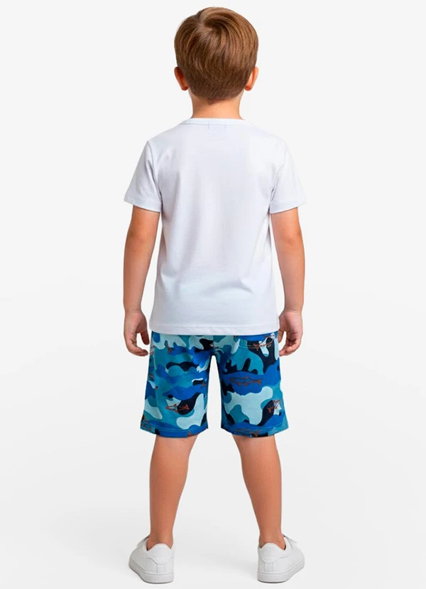 Select - Conjunto Infantil Camiseta e Bermuda Azul 2