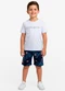 Select - Conjunto Infantil Camiseta e Bermuda Azul - variação: Azul