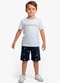 Select - Conjunto Infantil Camiseta e Bermuda Azul - variação: Azul