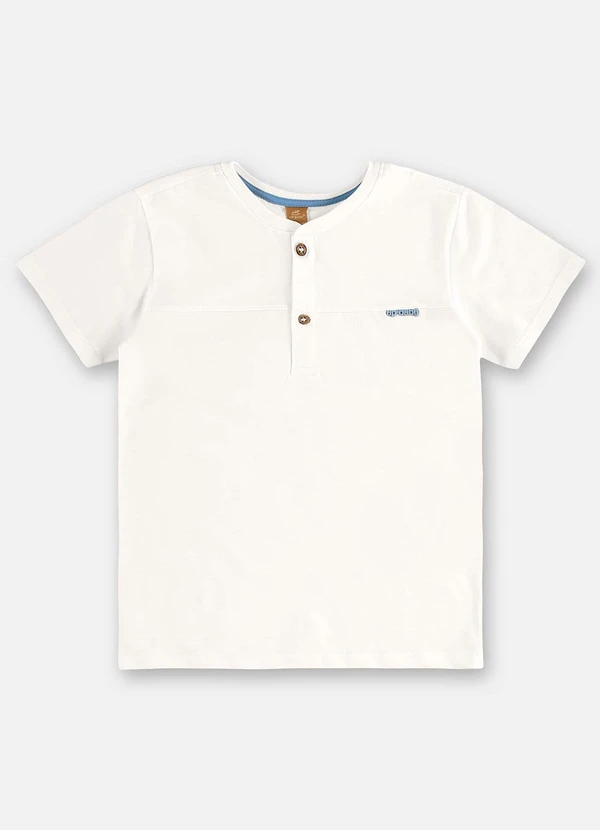 Up Baby - Conjunto Infantil Camiseta e Bermuda Bege 4