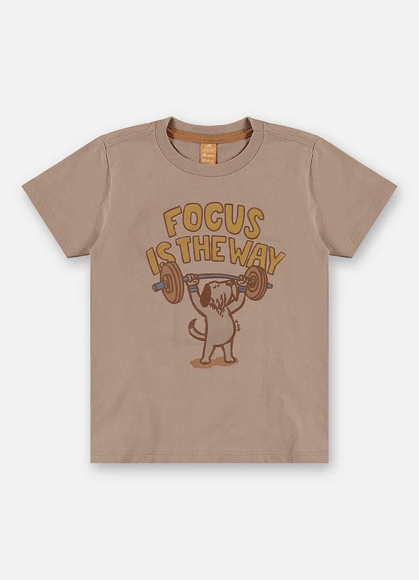 Up Baby - Conjunto Infantil Camiseta e Bermuda Bege 4