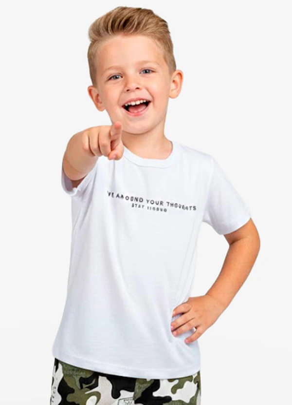 Select - Conjunto Infantil Camiseta e Bermuda Bege 3