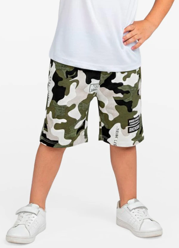 Select - Conjunto Infantil Camiseta e Bermuda Bege 4