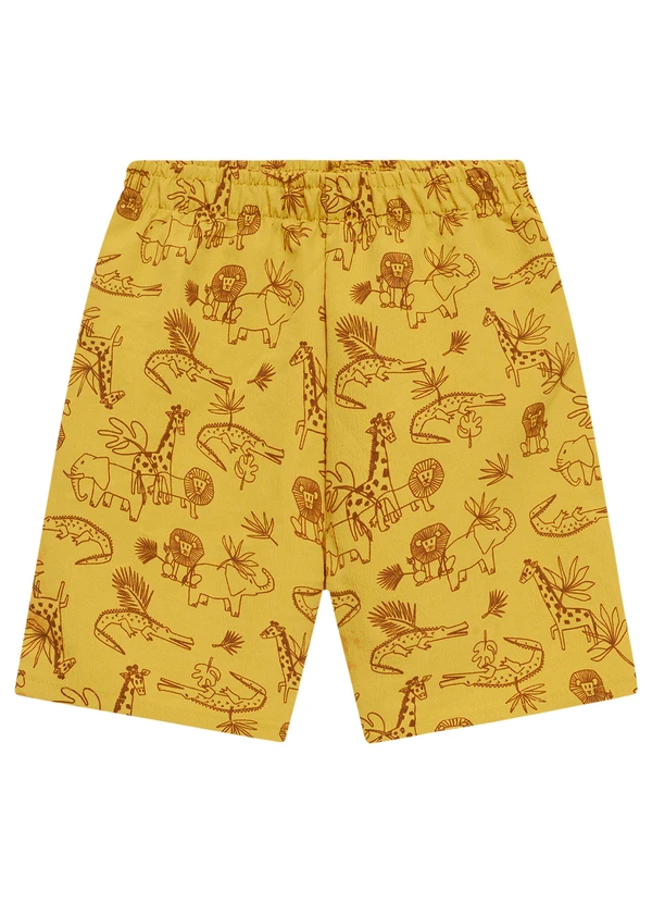 Ddk - Conjunto Infantil Camiseta e Bermuda Branco 2