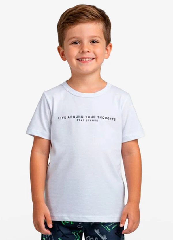 Select - Conjunto Infantil Camiseta e Bermuda Cinza 3