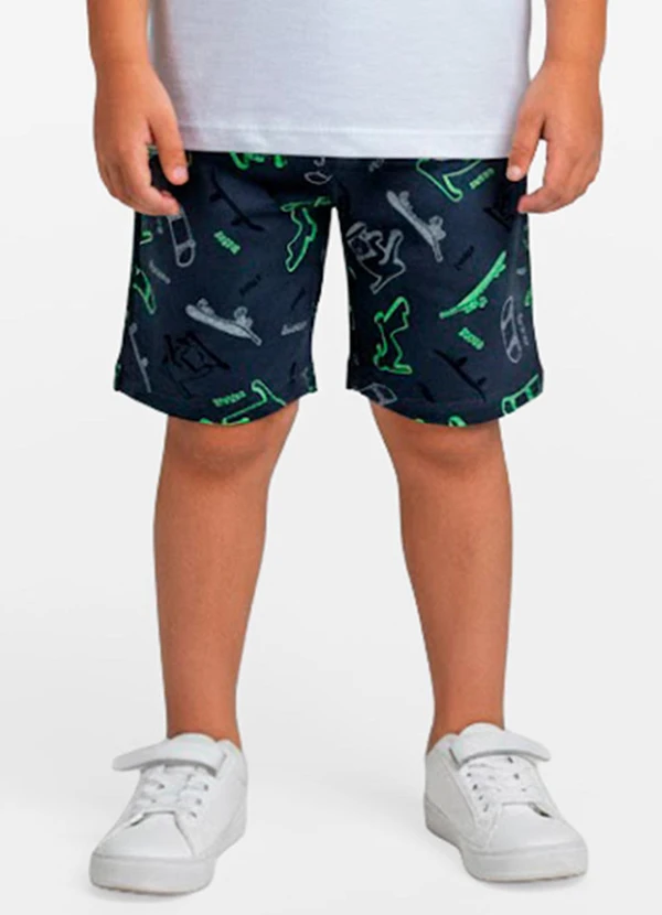 Select - Conjunto Infantil Camiseta e Bermuda Cinza 4