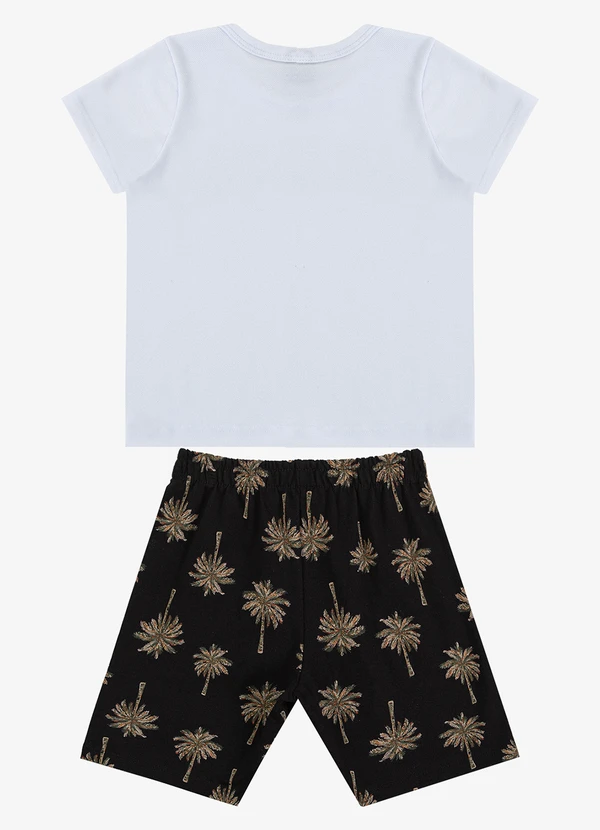 Select - Conjunto Infantil Camiseta e Bermuda Preto 2
