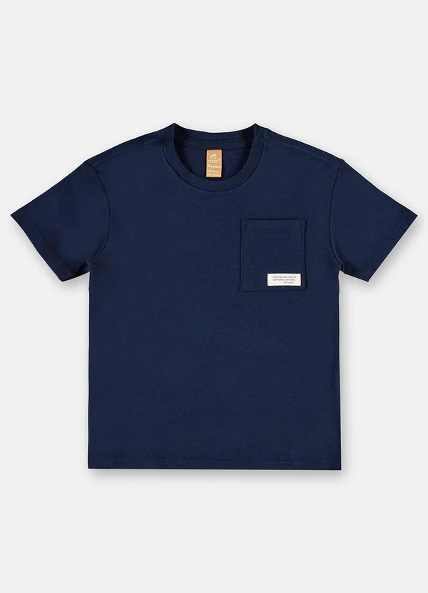 Up Baby - Conjunto Infantil Camiseta e Bermuda Azul 3