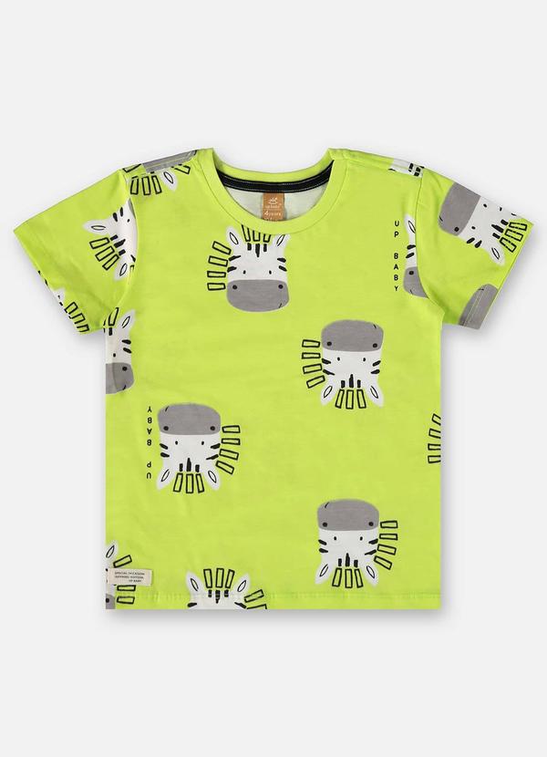 Up Baby - Conjunto Infantil Camiseta e Bermuda Verde 4