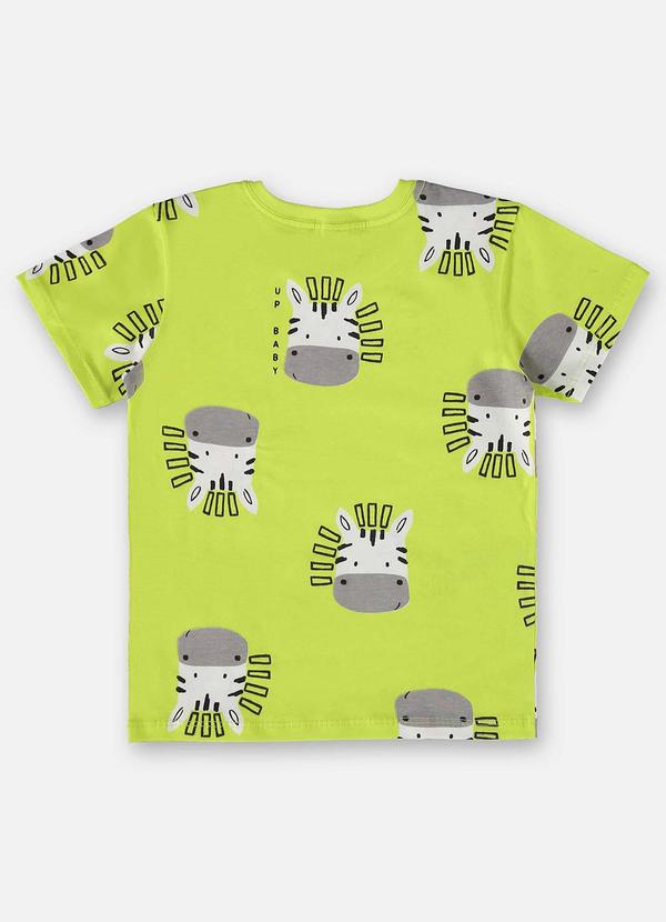 Up Baby - Conjunto Infantil Camiseta e Bermuda Verde 5