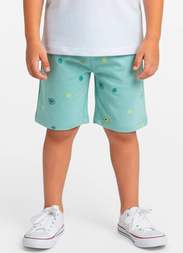 Select - Conjunto Infantil Camiseta e Bermuda Verde 4