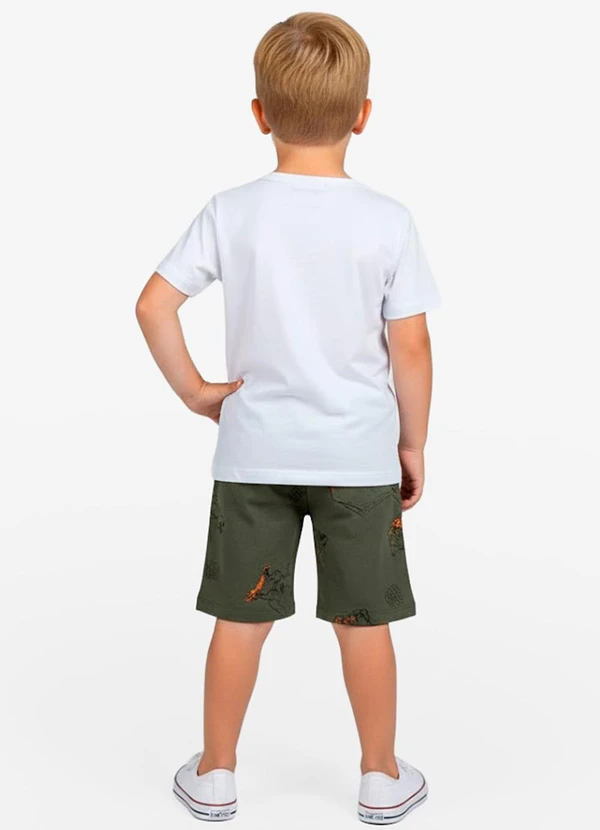 Select - Conjunto Infantil Camiseta e Bermuda Verde 2