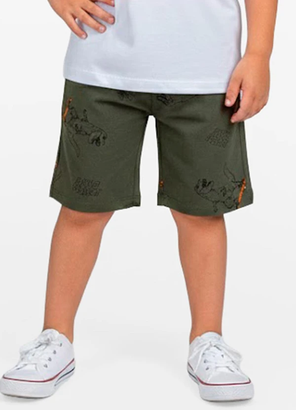 Select - Conjunto Infantil Camiseta e Bermuda Verde 4