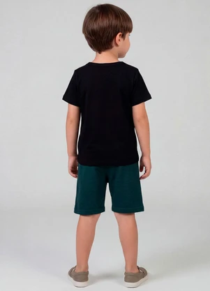Select - Conjunto Infantil Camiseta e Bermuda Verde - SELECT