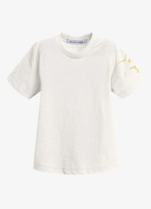 Trick Nick - Conjunto Infantil Camiseta e Jardineira Amarelo - TRICK NICK