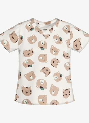 Trick Nick - Conjunto Infantil Camiseta e Jardineira Verde - TRICK NICK