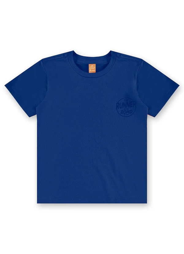 Up Baby - Conjunto Infantil Camiseta e Short Azul 4