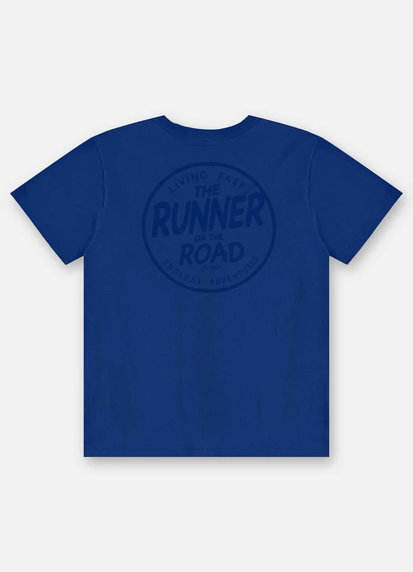 Up Baby - Conjunto Infantil Camiseta e Short Azul 5