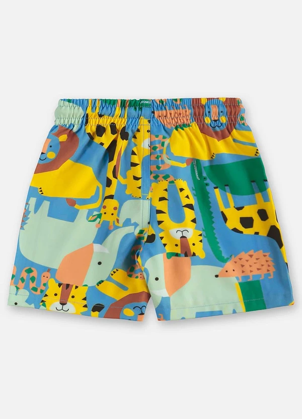 Up Baby - Conjunto Infantil Camiseta e Short Azul 7