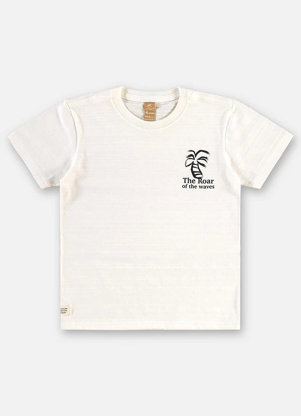 Up Baby - Conjunto Infantil Camiseta e Short Bege 3