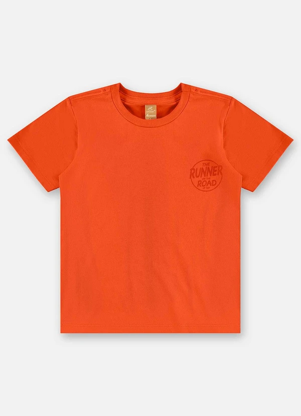 Up Baby - Conjunto Infantil Camiseta e Short Laranja 4