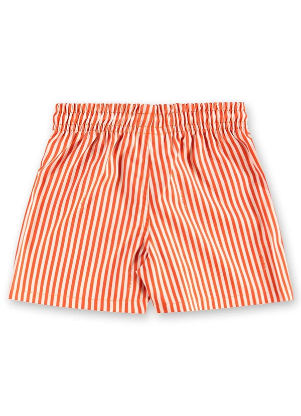 Up Baby - Conjunto Infantil Camiseta e Short Laranja 7