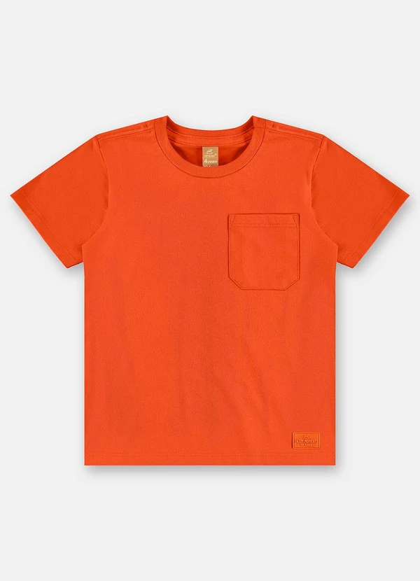 Up Baby - Conjunto Infantil Camiseta e Short Laranja 4