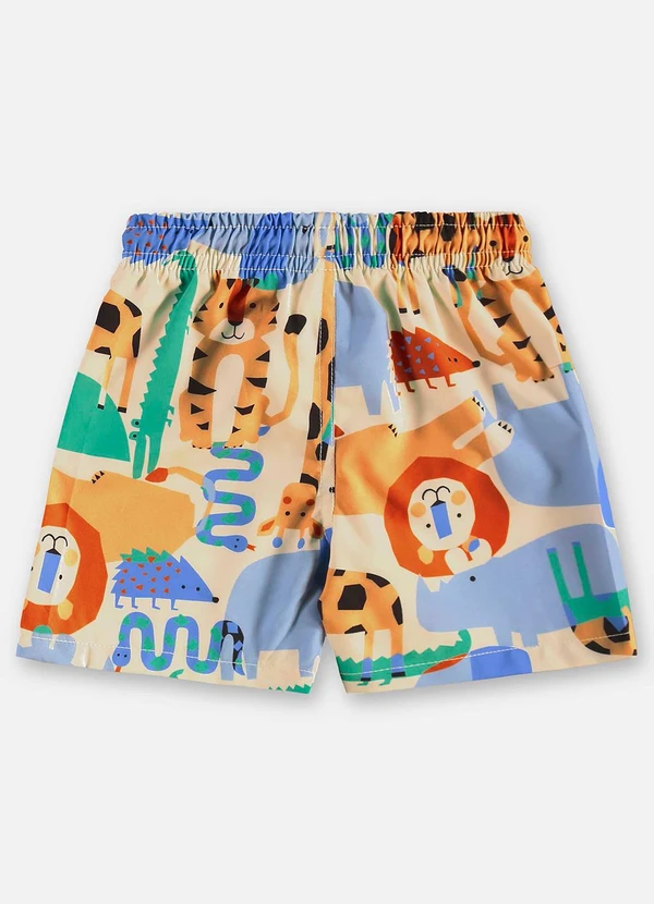 Up Baby - Conjunto Infantil Camiseta e Short Laranja 7