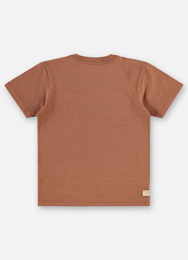 Up Baby - Conjunto Infantil Camiseta e Short Marrom 6