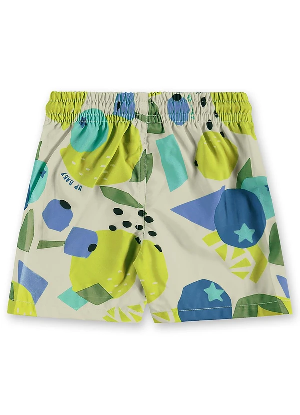 Up Baby - Conjunto Infantil Camiseta e Short Verde 7