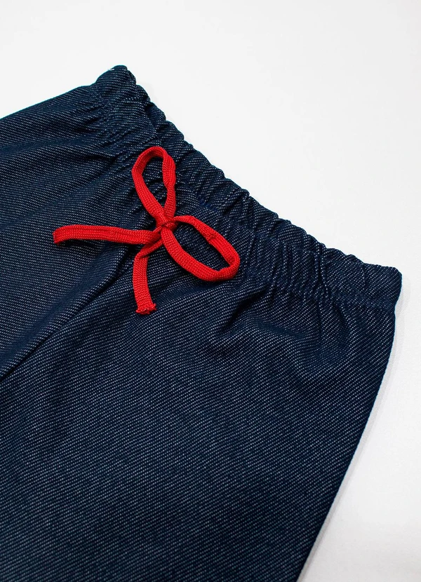 Turminha - Conjunto Infantil Cotton Gatinho Rosa 3