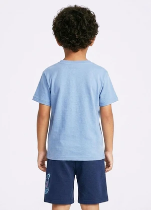 Torra - Conjunto Infantil Curto Stitch Azul - TORRA