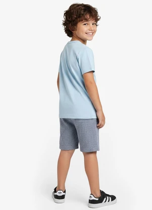 Select - Conjunto Infantil Curto Verão Menino Azul - SELECT