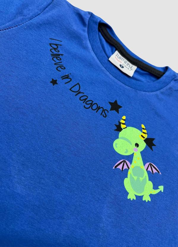 Turminha - Conjunto Infantil Dino Azul 3