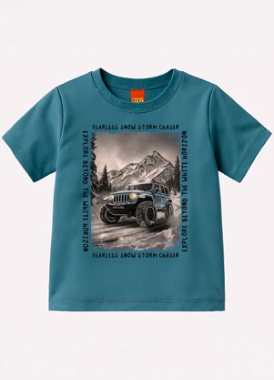 Kyly - Conjunto Infantil em Algodão Menino Azul - KYLY