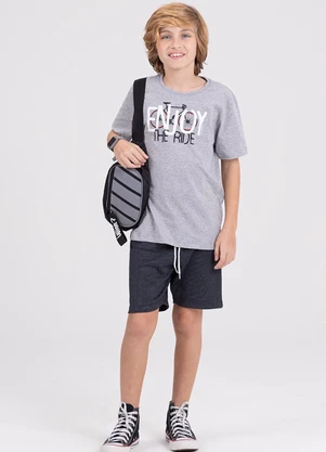 Vida Costeira - Conjunto Infantil Enjoy The Ride Mescla - VIDA COSTEIRA