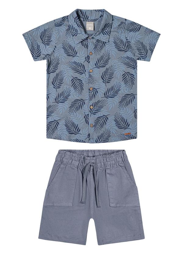 Colorittá - Conjunto Infantil Estampado de Colorittá Azul 1