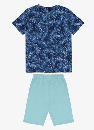 Select - Conjunto Infantil Estampado Masculino Azul - SELECT