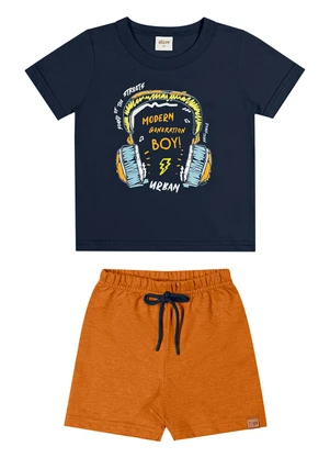 Conjunto Infantil Fone de Ouvido Elian (Azul) - ELIAN