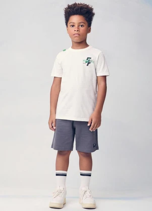 Youccie - Conjunto Infantil Gamer Future Branco - YOUCCIE