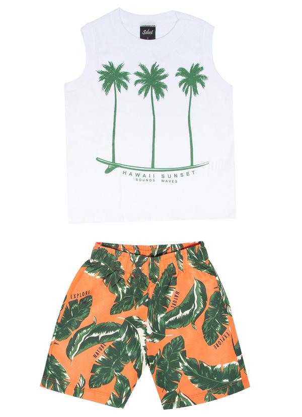 Rovitex - Conjunto Infantil Kids Branco