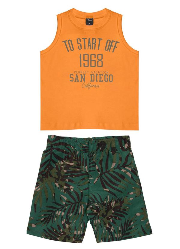 Rovitex - Conjunto Infantil Kids Laranja