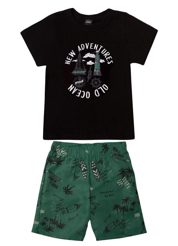 Rovitex - Conjunto Infantil Kids Preto