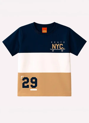 Kyly - Conjunto Infantil Lettering Menino Azul - KYLY
