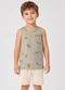 Select - Conjunto Infantil Machão e Bermuda Azul - variação: Verde